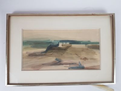 Michel STEINER (1934-2022) - Ventoux - Aquarelle sur papier …
