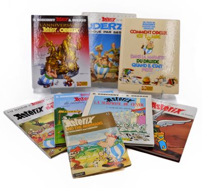 Astérix Lot 8 vols. Chez les Belges EO
