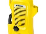 a yellow karcher pressurer on a white background
