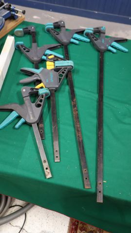 Lot de 5 serre-joints WOLFCRAFT