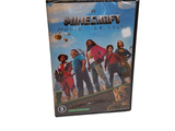 une image d'un jeu vidéo intitulé Minecraft sur fond blanc