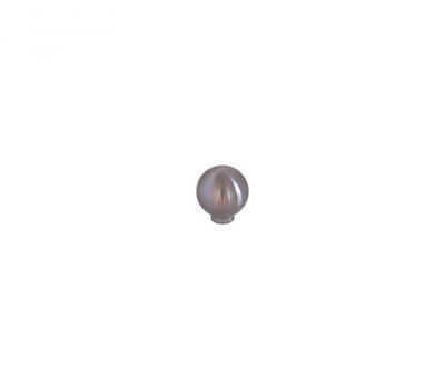 une image représentant un fond blanc sur lequel figure un petit objet gris