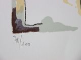 a picture of a painting of a bird on the wall