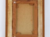 an image of a picture frame with a piece of wood in it