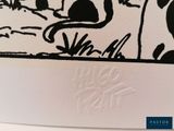 a picture of a black and white drawing of a cow
