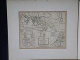a picture of a picture of a map on the wall