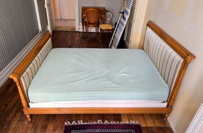 LIT en fruitier, couchage 140 x 190 cm, style Directoire, av…