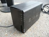 an image of a black computer case sitting on the ground