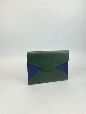 PAPETERIE - SERVIETTE ENVELOPPE Modèle Bleu canard
