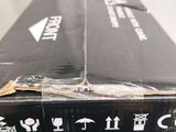 a black box that has some writing on it