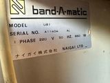 a label that says band - a - matic on the side of a machine