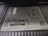 a close up of a label on a laptop