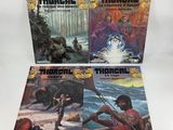 three children ' s books about the adventures of thor and thor