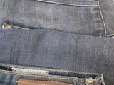 the back pocket of a pair of jeans with a leather patch