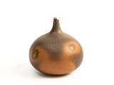 an image of a brown vase on a white background
