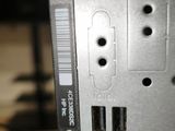 a close up view of a computer with multiple ports on it
