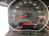 a close up of a speedometer in a car
