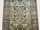 a close up of a rug on a white background