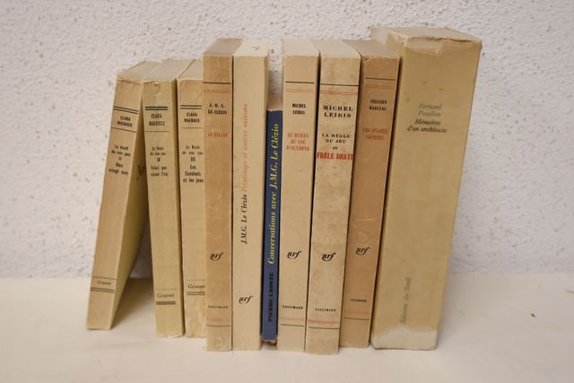 Lot d’ouvrage avec envoi : Le CLEZIO : 3 livres. Clara MALRAUX : ...