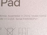 a close up of the back of an apple ipad