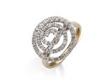 Bague en diamant et or 18 carats