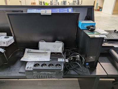 ORDINATEUR de bureau avec unité centrale PACKARD BELL, écran SAMSUNG,  - Photo 1