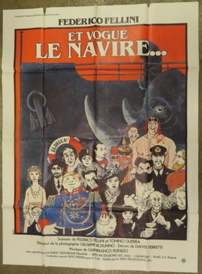 french movie poster for le navirre, directed by the french film