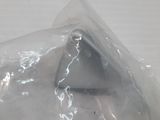 a plastic bag with a plastic spoon inside of it