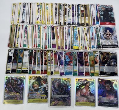 a lot of cards that are on the table