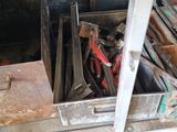 many tools that are sitting in a metal box