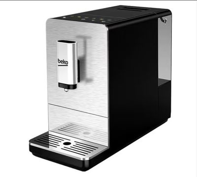 a close up of a coffee machine on a white background