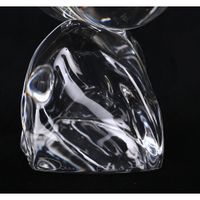 DAUM France. PAIRE DE BOUGEOIRS à 2 bras en cristal taillé d… (photo 3)