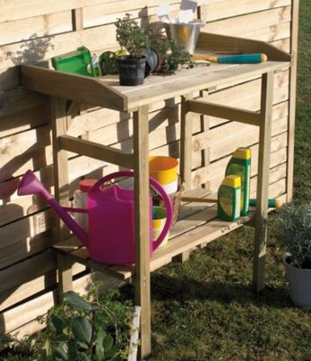 Lot de 2 Tables de rempotage FLORA, en pin sylvestre traité …