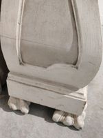 CONSOLE pouvant former AUTEL LITURGIQUE en bois mouluré laqu… (photo 6)