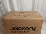 the box is open and ready to be used as a solar generator