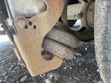 a close up view of the front end of a truck
