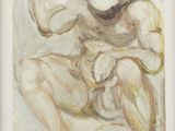 an image of a drawing of a man and a woman sitting on a couch