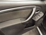 a close up of a car door handle with the door handle open