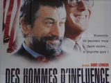 affiche française du film « Des hommes d'influence »