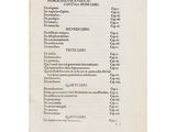 a black and white image of a book with a list of items