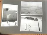 une photo d'un livre sur lequel figurent des illustrations d'un avion