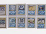 pokemon trading card game set with a lot of cards in it