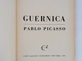 an open book with a black and white title on it