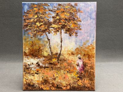 Gine DEZALOS XX°. La cueillette.