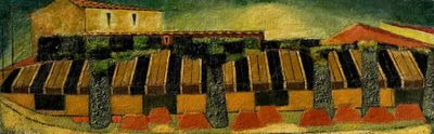JACQUELINE GILSON (1912-1991), « Grand angle », c.