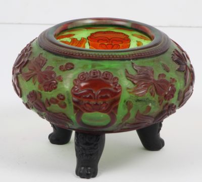 CHINE, XXe siècle Coupe tripode galbée, à ouverture rentrant… - Photo 1