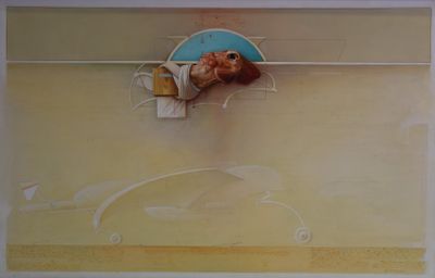 Marko DURICIC (1955), "Composition au lapin", 1980.