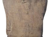 an image of a piece of wood that has been carved into it