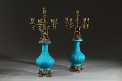 Entourage ou suiveur de Théodore DECK (1823-1891) - Photo 1