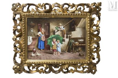 Ecole ITALIENNE de la fin du XIXe siècle